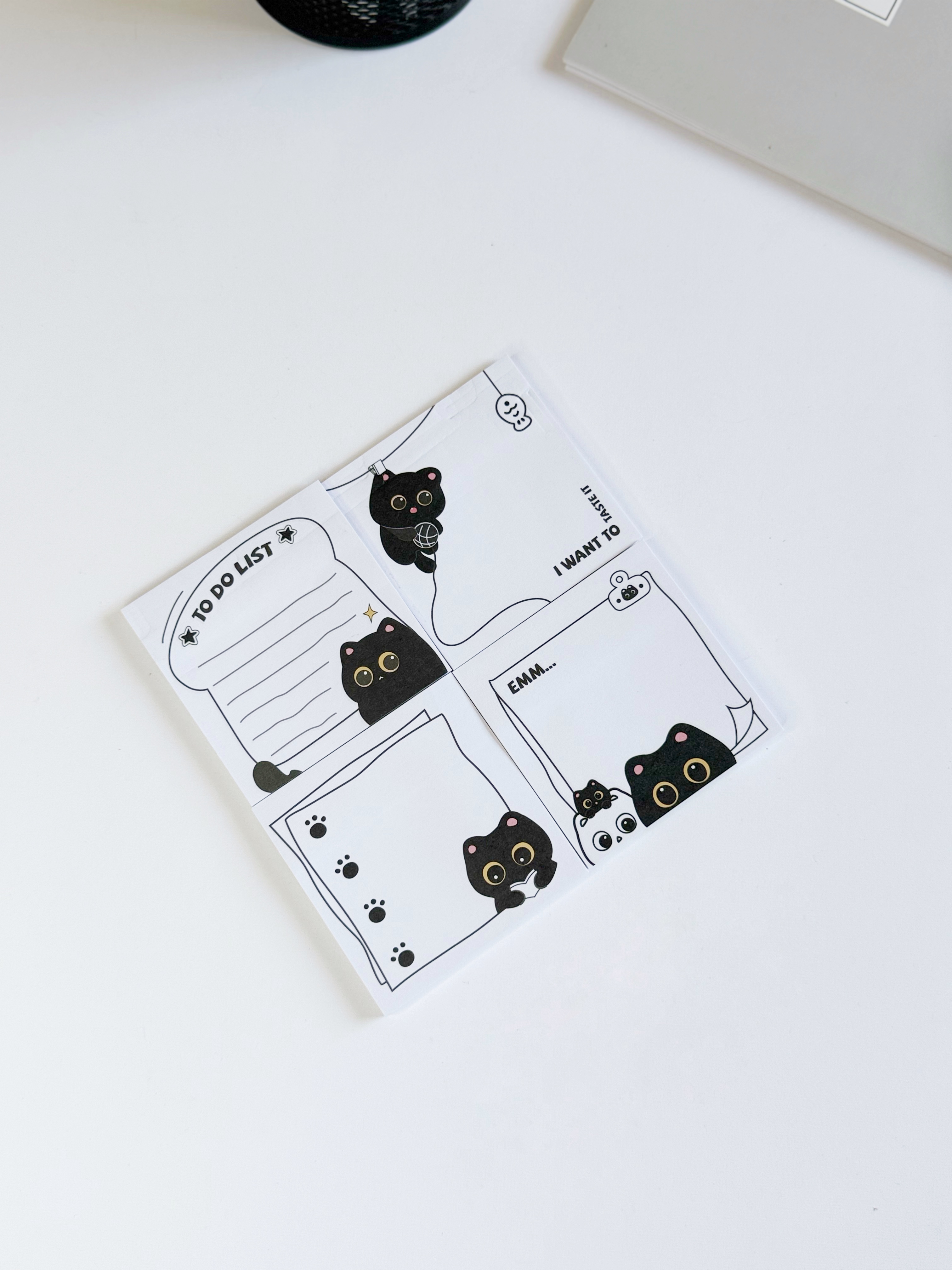 استیک نوت گربه سیاه